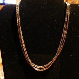 Silverado - simple silver necklace